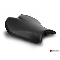 LUIMOTO Baseline Motorcycle Rider Seat Cover for YAMAHA YZF-R6 2017+ LUIMOTO Baseline Motorcycle Rider Seat Cover for YAMAHA YZF-R6 2017+